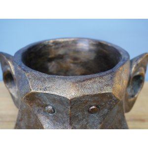 Monkey Head Vase Flower Pot Planter - Image 2