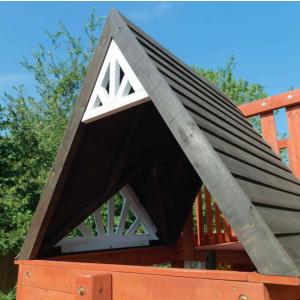 Kids Garden Playhouse Outdoor Large Swing Set - Image 5