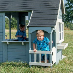 Large Garden Playhouse Wooden Wendy House - Image 2