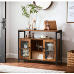 Industrial Storage Sideboard Rustic Display Cabinet Large Vintage Storage Unit