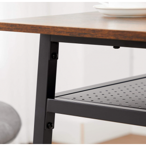 Industrial Dining Table Small Rustic Furniture - Image 3