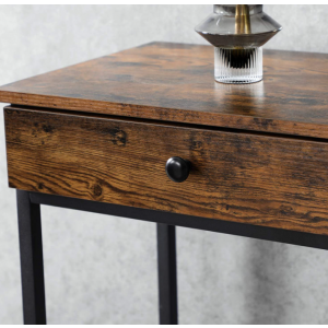Industrial Console Table Rustic Slim Hallway - Image 5