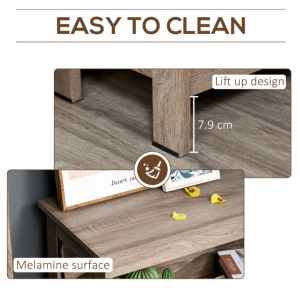 Small Rustic Bookcase Industrial Display Unit - Image 3