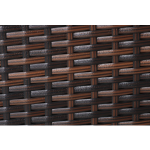 Rattan Garden Sofa Bed Outdoor Patio Furniture Cushion 2 Seater Folding Bench - Image 6