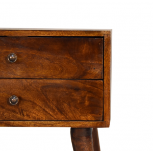 Mid Century Bedside Table Nordic Cabinet Unit - Image 3