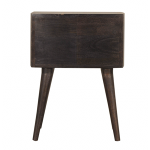 Nordic Bedside Table Rustic Solid Wood Cabinet - Image 5