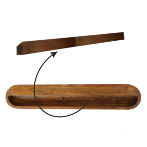 Floating Console Table Nordic Dressing Room Mid Century Drawers - Image 5