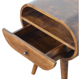Scandinavian Bedside Table Nordic Cabinet Vintage Stand Retro Mid Century Danish Unit - Image 5