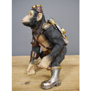 Table Top Monkey Statue Resin Retro Ornament - Image 2