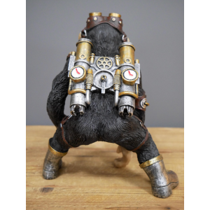 Table Top Monkey Statue Resin Retro Ornament - Image 3