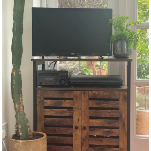 Industrial Storage Sideboard Rustic Side Cabinet - Image 4