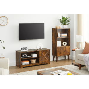 Rustic TV Stand Small Industrial Cabinet Unit - Image 3