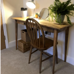 Nordic Writing Table Solid Wood Computer Desk Scandinavian Modern Dressing