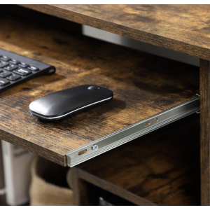 Rustic Computer Desk Small Office PC Table - Image 2