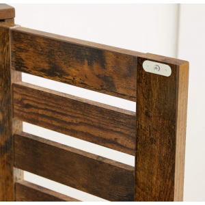 Bathroom Floor Cabinet Rustic Storage Cupboard - Image 4