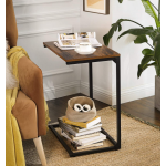 Rustic Side Table Industrial Sofa End Stand