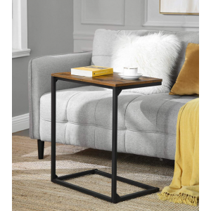 Rustic Side Table Industrial Sofa End Stand - Image 3