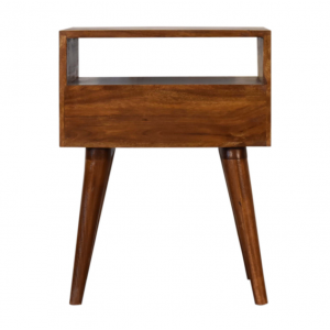 Nordic Bedside Table Resin Cabinet Unit - Image 5