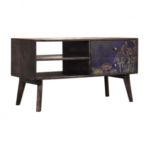 Mid Century TV Stand Retro Media Cabinet Unit - Image 3