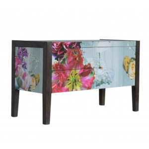 Vintage Side Cabinet Mid Century Cupboard - Image 2