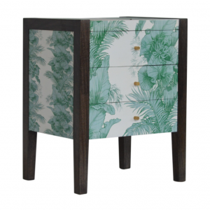 Retro Bedside Table Mid Century Cabinet Unit - Image 2