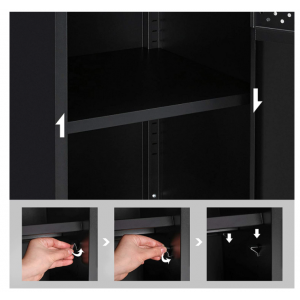 Metal Side Cabinet Small Industrial Cupboard - Image 6