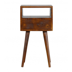 Nordic Bedside Table Scandinavian Style Cabinet Mid Century Unit - Image 5