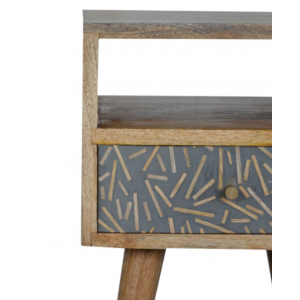 Nordic Bedside Table Scandinavian Unit Stand - Image 4