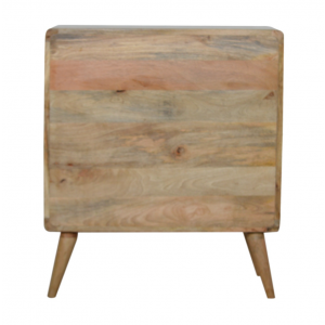 Scandinavian Chest of Drawers Nordic Storage Sideboard Vintage Solid Wood Cabinet - Image 6