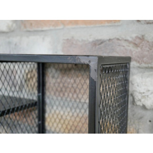 Industrial Wine Rack Rustic Wall Metal Storage Display Shelf - Image 3