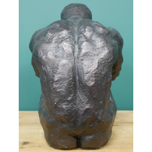 Sitting Man Ornament Industrial Style Home Art Decor Statue - Image 3