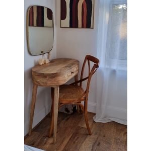 Nordic Console Table Mid Century Computer Desk Vintage Vanity Dressing Furniture - Image 5