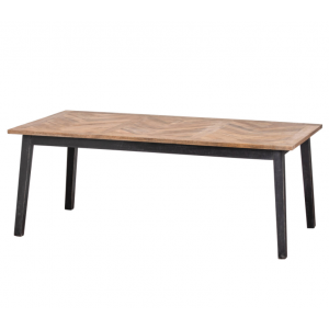 Scandinavian Dining Table Vintage Nordic Farmhouse Large Wooden Furniture - Image 4