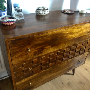 Scandinavian Chest Drawers Mid Century Danish Sideboard Nordic Cabinet - Image 3