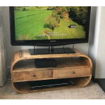 Mid Century TV Stand Vintage Danish Cabinet Nordic Media Unit