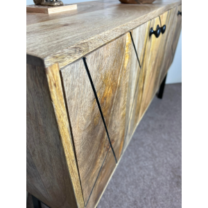 Industrial Storage Sideboard Retro Vintage Style Cupboard Large Side Cabinet Console Table - Image 4