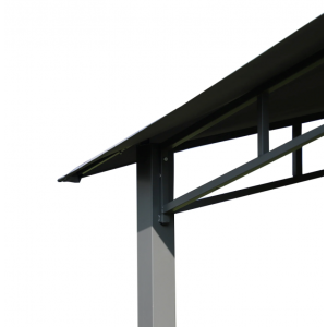 Metal Garden Gazebo Outdoor Patio Structure Awning Tent Canopy Marquee Sun Shade - Image 4