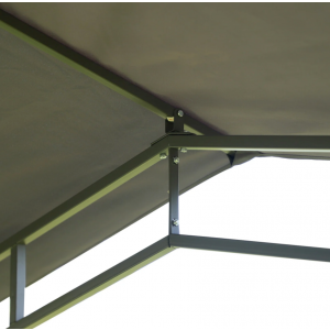 Metal Garden Gazebo Outdoor Patio Structure Awning Tent Canopy Marquee Sun Shade - Image 6