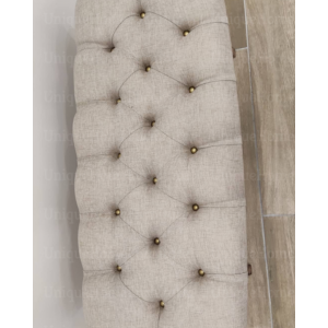 Rustic Storage Bench Fabric Window Seat Blanket Trunk Chest Box - Image 5