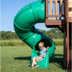 Kids Garden Playhouse Outdoor Children Playcentre Large Tree House Swing Set - Image 5