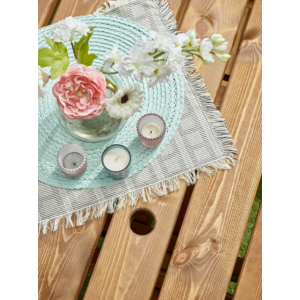 8 Seater Garden Furniture Large Dining Set Rustic Pub Table Wooden Picnic Bench - Image 5