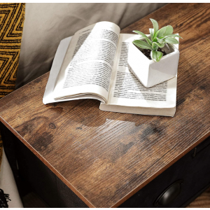 Retro Low Sideboard Vintage Industrial Chest Drawers Rustic Metal Side Cabinet - Image 6