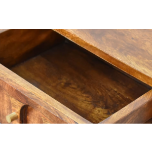 Mid Century Bedside Table Scandinavian Modern Nightstand Danish Nordic Side Cabinet - Image 3