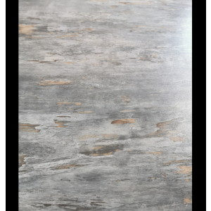 Wooden Coffee Table Square Grey Furniture Rustic Living Room Large Storage Shelf - Image 3