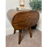 Mid Century Bedside Table Vintage Nordic Nightstand Scandinavian Cabinet