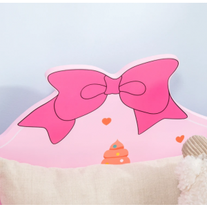 Wooden Bed Frame Children Single Bedroom Furniture Girls Pink Safety Side Rails Slats - Image 5