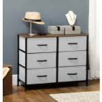 Industrial Chest Drawers Rustic Metal Sideboard Small Vintage Storage Cabinet