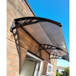 Patio Door Awning Outdoor Front Porch Rain Cover Shelter Canopy Window Sun Shade