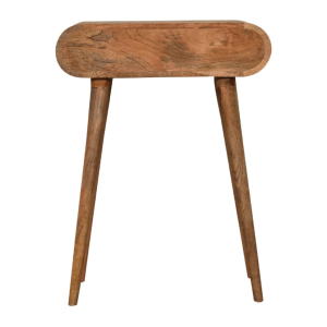 Nordic Console Table Small Solid Wood Scandinavian Modern Dressing Storage Desk - Image 4