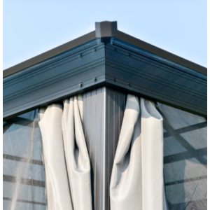 Garden Canopy Gazebo Large Outdoor Pergola Metal Structure Awning Sun Shelter - Image 5